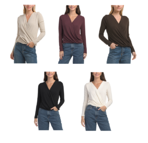 Janet Surplice Top