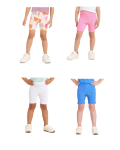 Toddler Girls' Ribbed Bike Shorts 12m-5y