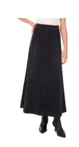 Denim Maxi Skirt