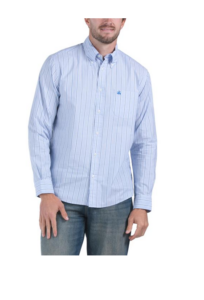 Poplin Striped Long Sleeve Shirtp