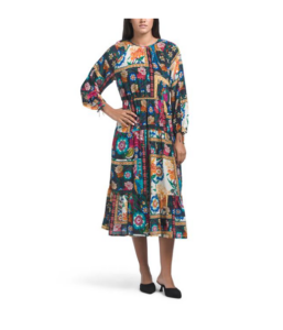Silk Brona Dress