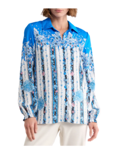 Floral Button-up Shirt