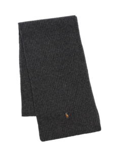 Signature Polo Pony Wool Blend Scarf