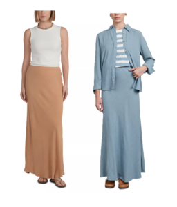 Straight Maxi Skirt