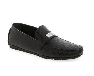Leather Embossed Driving Loafer