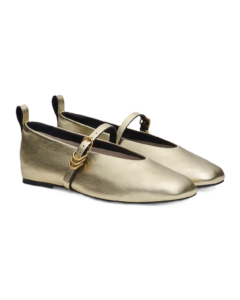 Spire Leather Mary Jane Ballerina Flats