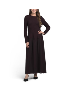 Calla Mix Media Dress