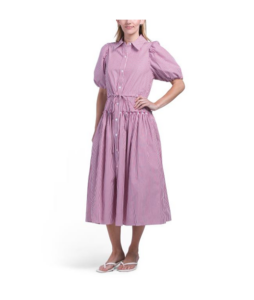 Poplin Shirt Dress