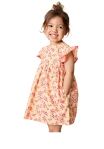 Kids' Ditsy Cotton Dress Size 2-7