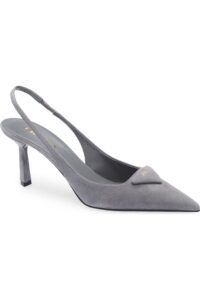 Logo Slingback Pump
