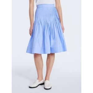 Women's Pintuck Knee Length Skirt