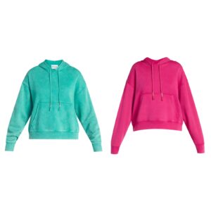 Washed Fleece Pullover Hoodie