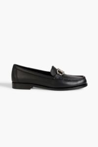 Rolo Embellished Leather Loafers
