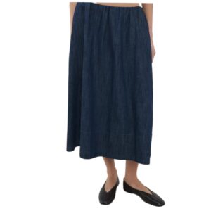 Women's Stitched Hem Denim Skirts