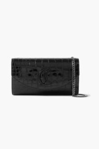 Loubi54 Croc-effect Leather Shoulder Bag