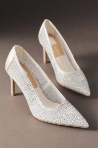 Dolce Vita Kashe Crystal Mesh Heels