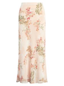 The Favorite Floral Georgette Maxi Skirt