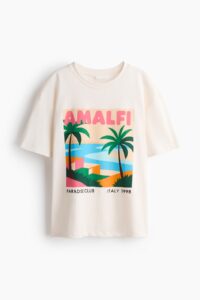 Printed Cotton T-shirt