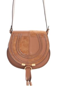 Marcie Leather & Suede Patchwork Crossbody Bag