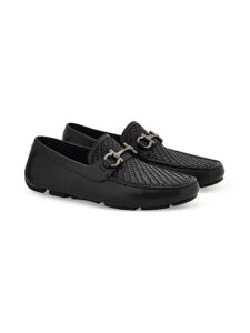 Parigi Woven Leather Driving Loafers