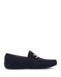 Men's Parigi New Gancini Bit Suede Drivers