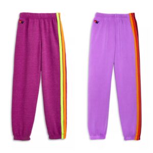 Unisex 5 Stripe Zip Hoodie and Sweatpants - Little Kid, Big Kid