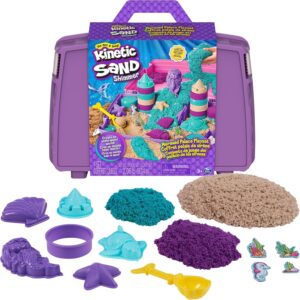 Kinetic Sand, Mermaid Palace Playset with 2.06lbs Play Sand