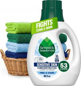 Seventh Generation Concentrated Free & Clear Laundry Detergent