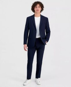 Men's Modern-fit Nested Suit