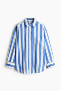 Oversized Linen-blend Shirt