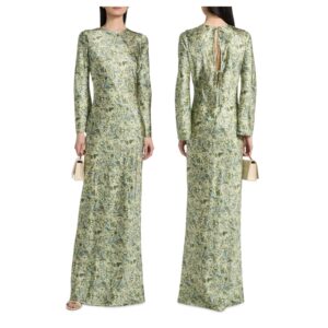Gemma Floral Silk-blend Maxi Dress