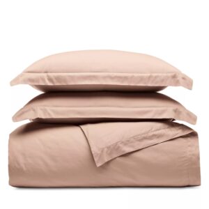 Signature Cotton Hemmed Duvet Cover Set