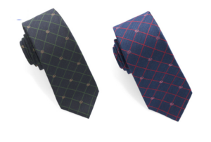 Silk and Wool Blend Designer Tie