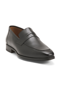 Leather Avenue Dress Slip on Loafers