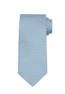 Men's Gancini-print Silk Tie