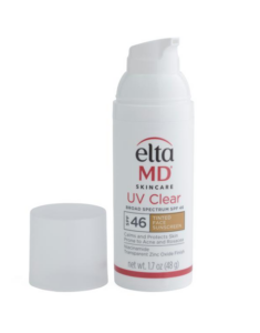 1.7oz Uv Clear Broad Spectrum Spf 46 Tinted Face Sunscreen