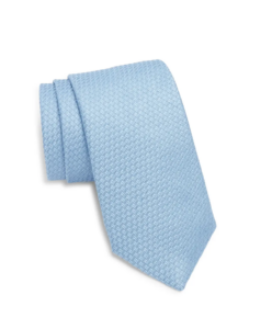 Neat Silk & Linen Tie