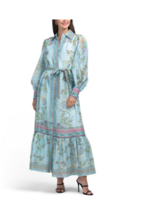 Belted Shirt Dress