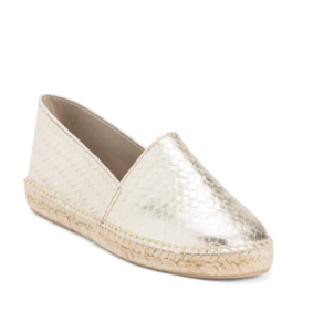 Leather Woven Espadrilles