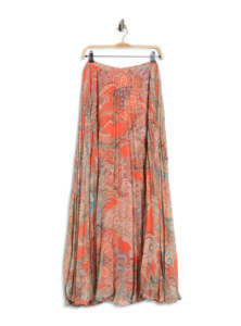 Torin Pleated Maxi Skirt