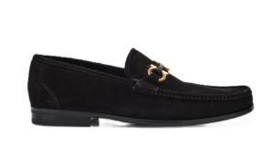 Men's Grandioso 2 Suede Gancini Bit Loafers