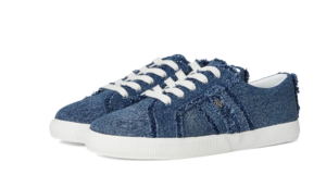 Janson Frayed Denim Sneakers