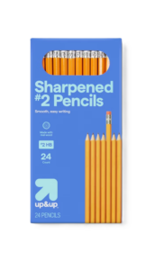 24ct Sharpened #2 Wood Pencils