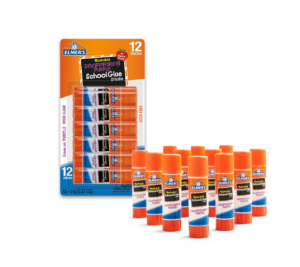 Elmer's 12pk Washable School Glue Sticks