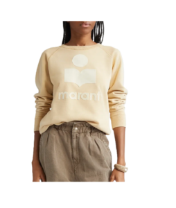 Millyny Flocked Logo Fleece Sweatshirt