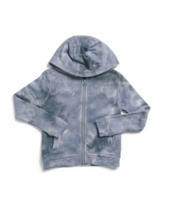 Boys Shadow Wash Zip Up Hoodie Size 2-7