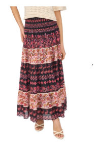 Tiered Maxi Skirt