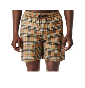 Guildes Vintage Check Swim Trunks