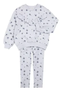 Ruffle Trim Sweatshirt & Leggings Set 3-24m