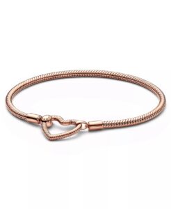 Cubic Zirconia 14k Rose Gold-plated Sparkling Tennis Bracelet